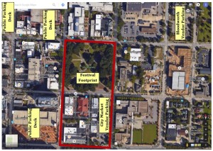 Wine Festival parking map